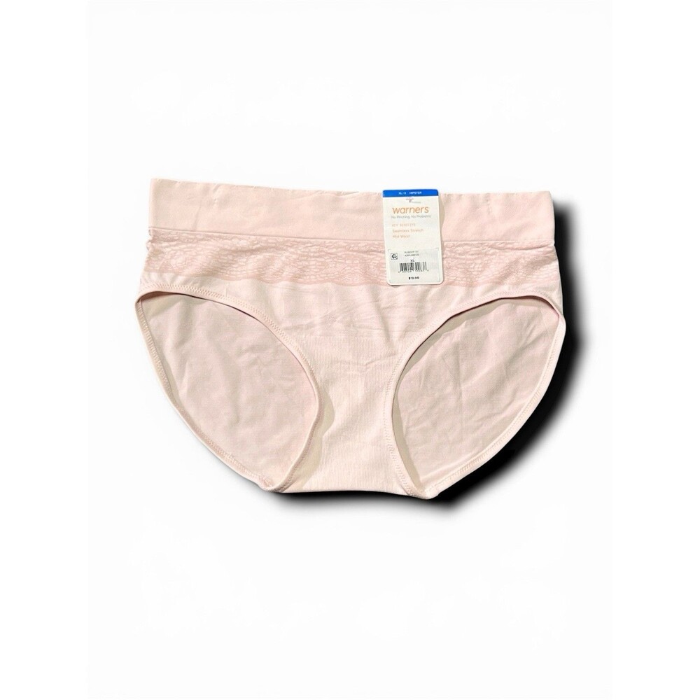 Warners Women's No Pinching, No Problems Hipster Panty - XL/8